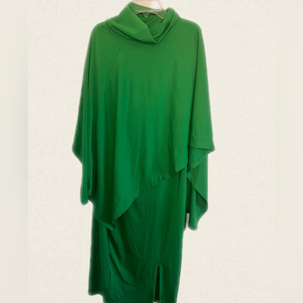 STYLEWE Vibrant Green Long Sleeve Dress